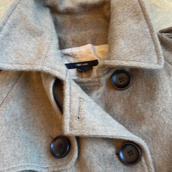 ZARA Basic Wool Pea Coat - Picture 3 of 4